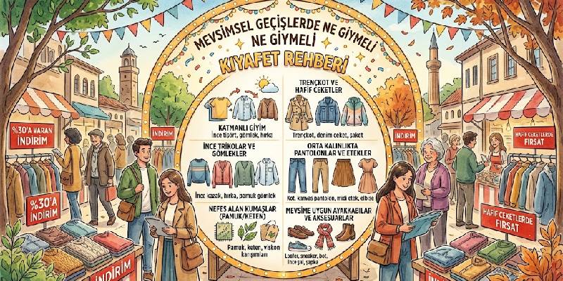 Mevsimsel Geçişlerde Ne Giymeli ?