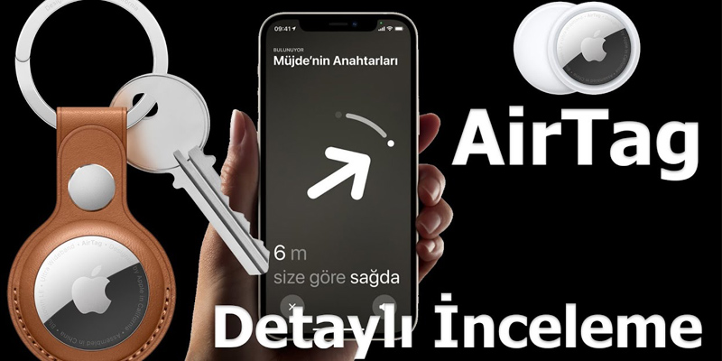 Apple Airtag uygulaması çalışma aşamaları Apple Airtag nasıl çalışır