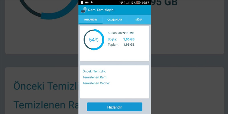 android cihazınızda manuel ram temizleme işlemi android cihazınızın ramini temizleme işlemi