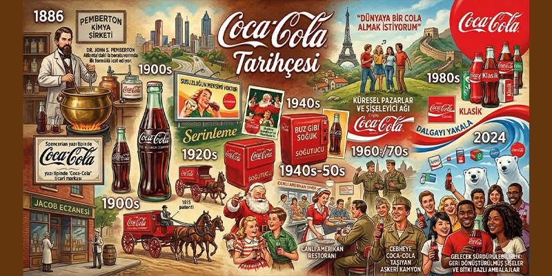 coca colanın tarihçesi