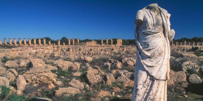 Silphium bitkisi artık yok Cyrene Antik Kenti