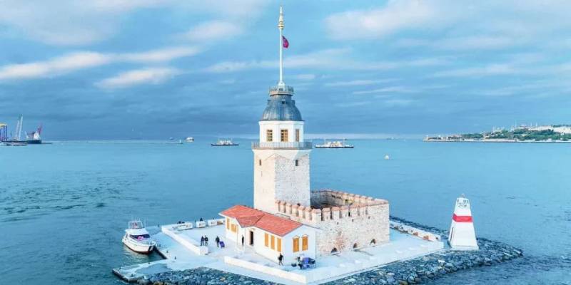 İstanbul Kız Kulesi manzarası