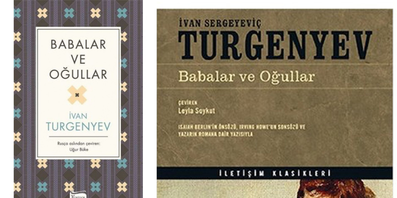 dünya klasik eserler listesinden Babalar ve Oğullar klasik eserler
