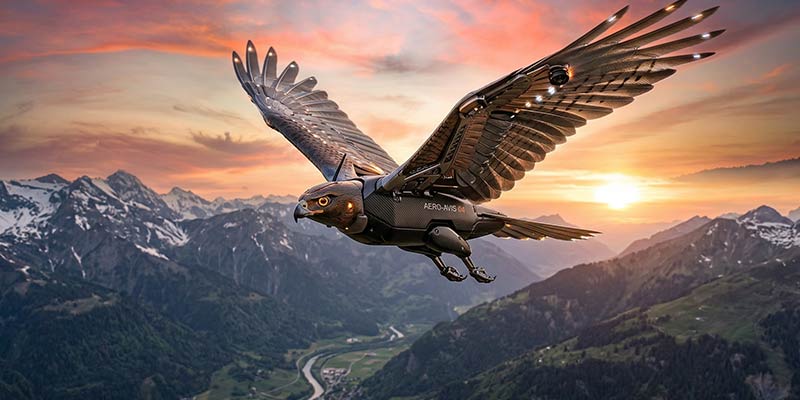 yeni nesil drone kuşlar geleceğin teknolojisi olabilir