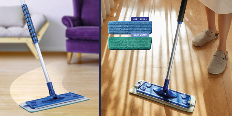 silva mikrofiber mop seti